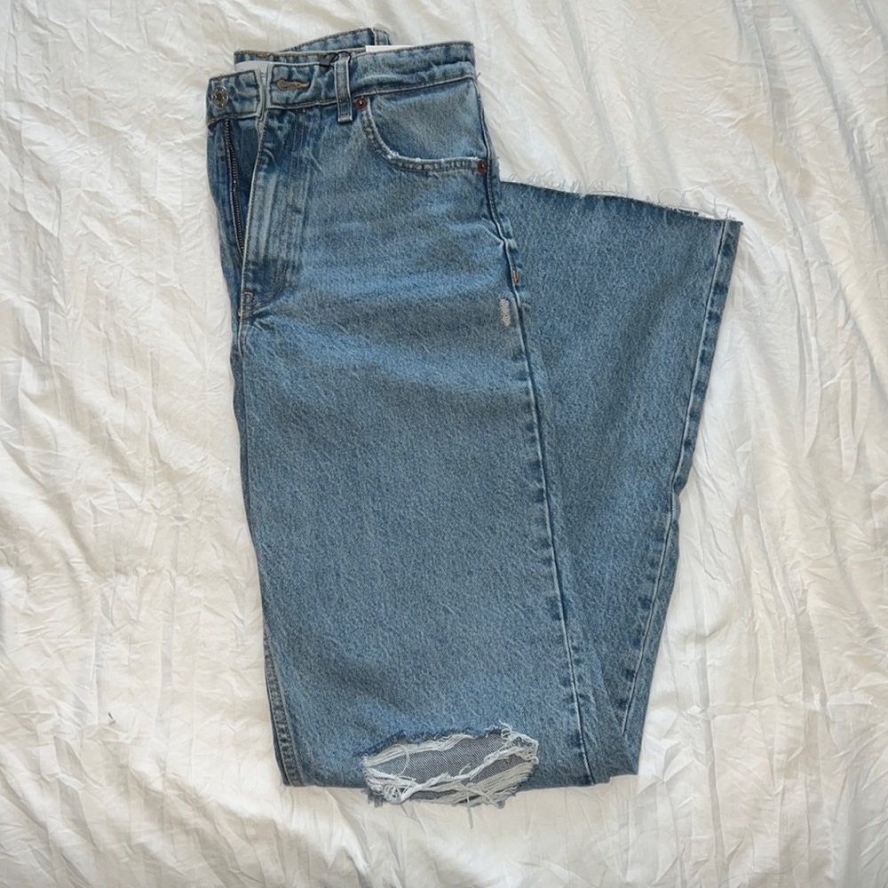 Zara wide leg jeans